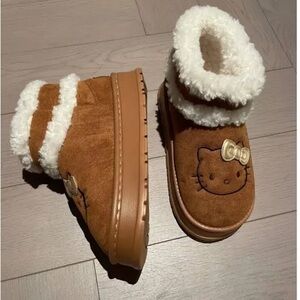 Hello Kitty Brown Winter uggs